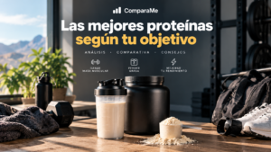 Tipos de proteína en polvo: concentrado, aislado, hidrolizado y vegana