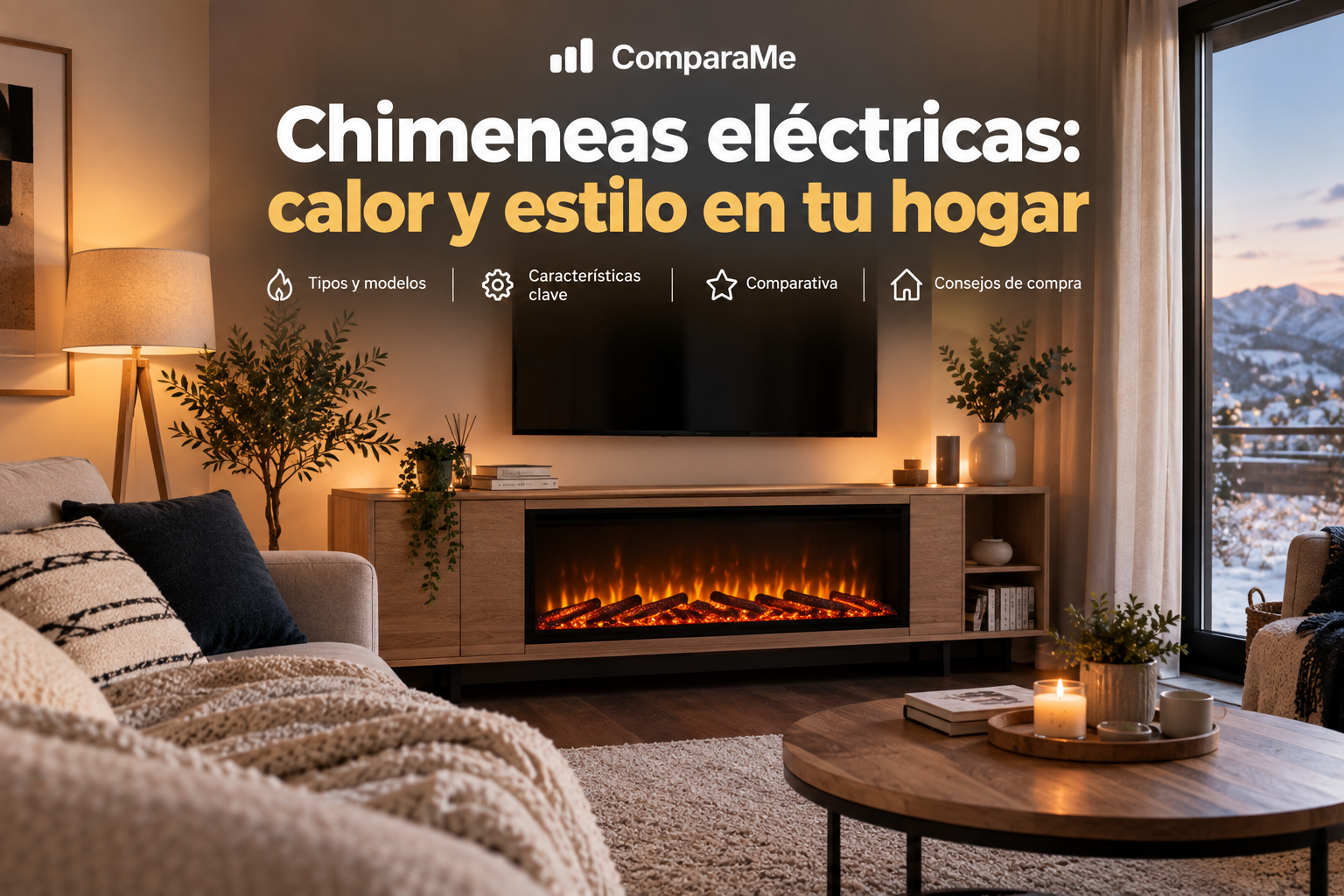 Chimeneas Eléctricas: Guía Completa para Elegir la Tuya Chimeneas Eléctricas: Guía Completa para Elegir la Tuya