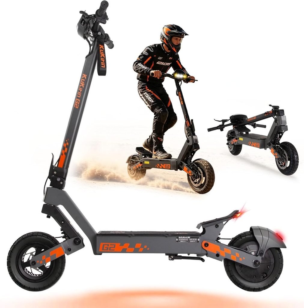 Patinete eléctrico Kukirin G2 homologado DGT con doble suspensión